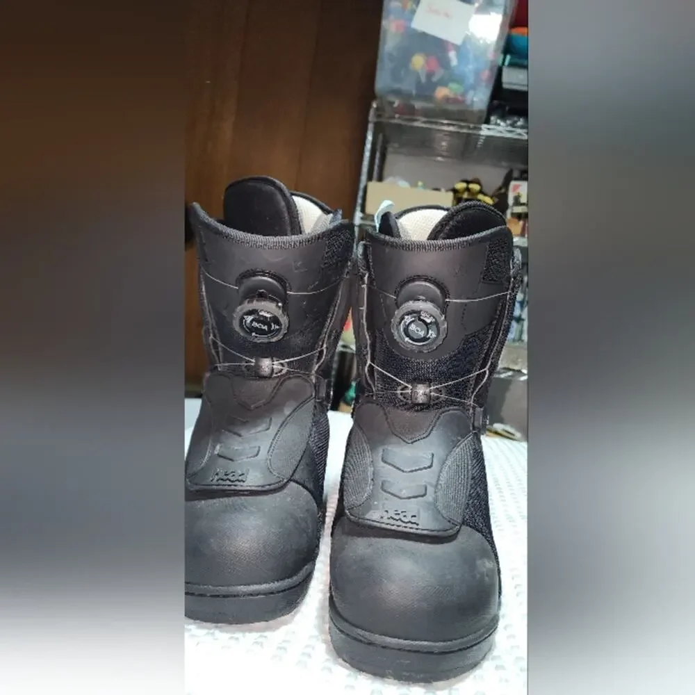 HEAD EUC MENS SZ 6 SNOWBOARDING BOOTS.